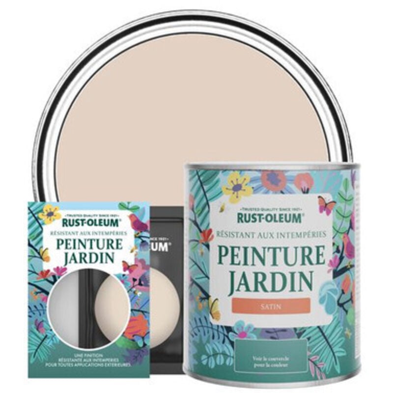 Peinture Jardin, Finition Satinée - Pêche