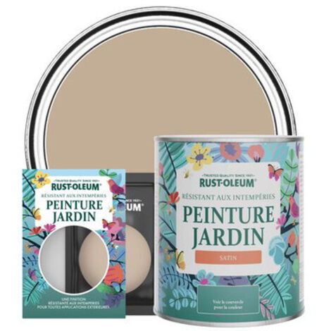 Peinture Jardin, Finition Satinée - Caramel Salé