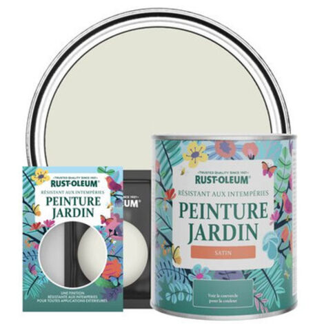 Peinture Jardin, Finition Satinée - Ciment