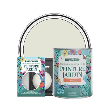 Peinture Jardin, Finition Satinée - Ciment