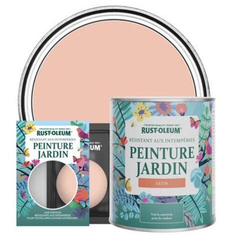Peinture Jardin, Finition Satinée - Corail