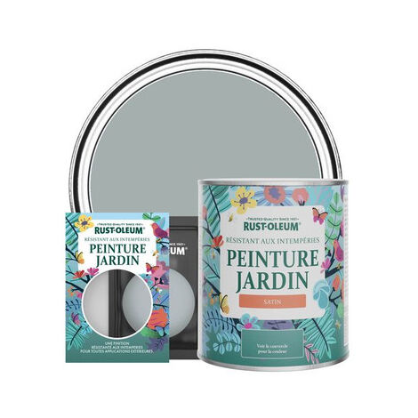 Peinture Jardin, Finition Satinée - Gris Minéral