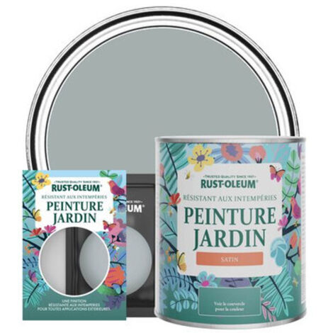 Peinture Jardin, Finition Satinée - Gris Minéral