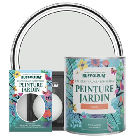Peinture Jardin, Finition Satinée - Gris Papier