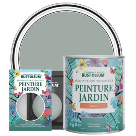 Peinture Jardin, Finition Satinée - Gris Urbain