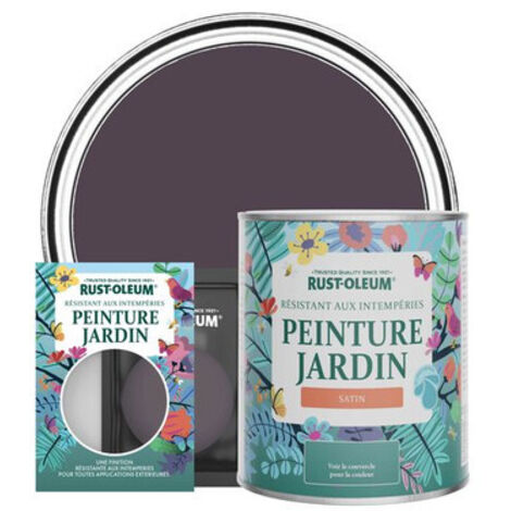 Peinture Jardin, Finition Satinée - Jus de raisin