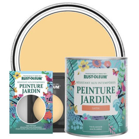 Peinture Jardin, Finition Satinée - Moutarde