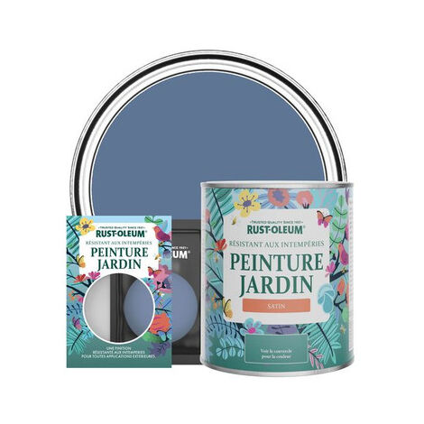 Peinture Jardin, Finition Satinée - Rivière Bleue