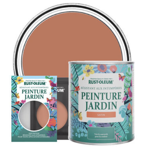 Peinture Jardin, Finition Satinée - Sienne