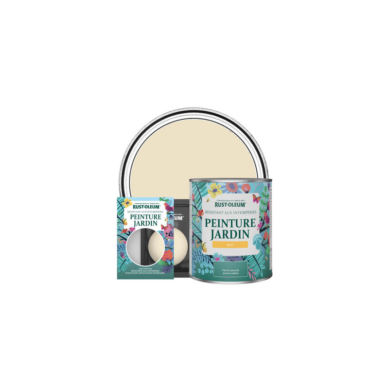 Peinture Jardin, Finition Mat - Plume
