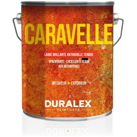 Peinture Laque Caravelle Antirouille Protection Antirouille Durable, Finition Laquée Brillante - Duralex
