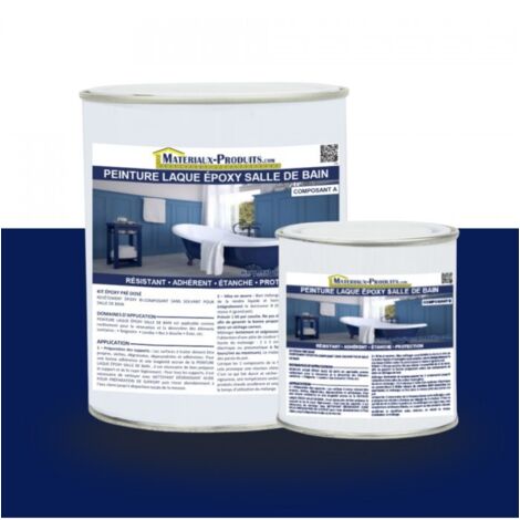 Peinture Laque Epoxy Salle de Bain - 5 Kg Bleu marine - MATPRO