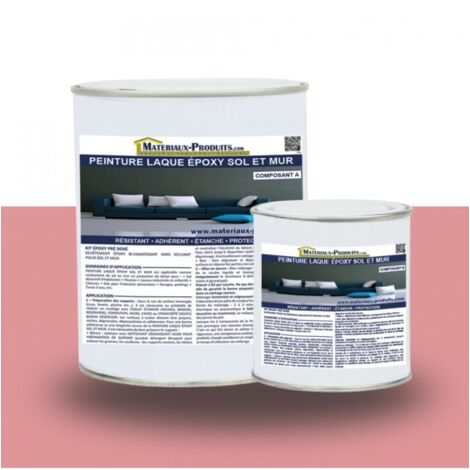 Peinture laque Epoxy Sol et Mur - 20 Kg Utilisation professionnelle Rose - MATPRO