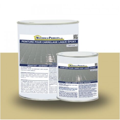 Peinture Laque Epoxy Spécial Carrelage - 5 Kg Jaune sable - MATPRO