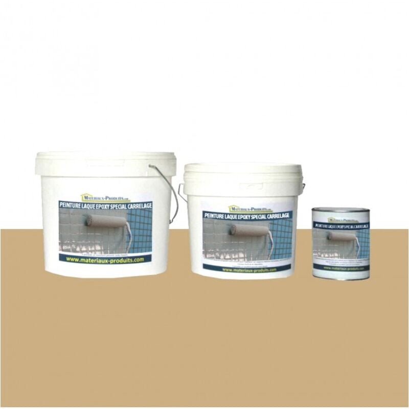 Matpro - Peinture Laque Epoxy Spécial Carrelage - 1 Kg Jaune sable