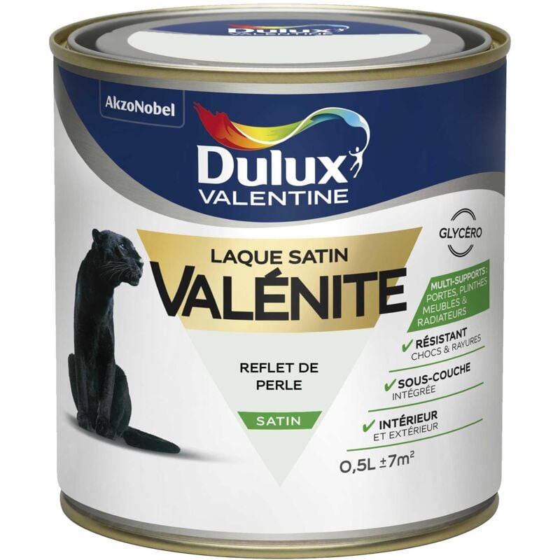 Peinture Laque Valénite Satin Reflet De Perle 0,5 l Dulux Valentine