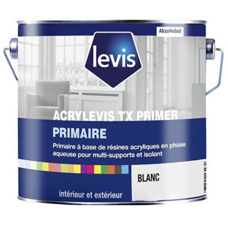 Peinture LEVIS Acrylevis primer blanc 1L - LEVIS