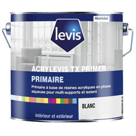Peinture Levis Acrylevis Primer Blanc 2,5l - Levis