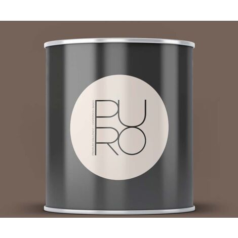 Peinture marron apaisant mat moderne et résistante Peinture satinée facile à appliquer Peinture PURO Premium C7021 5L