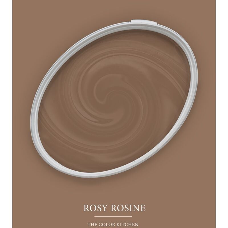 Peinture marron copeaux mat moderne et résistante Peinture facile à appliquer Peinture The Color Kitchen TCK6013 2,5L - Marron