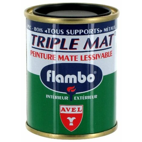Peinture mate lessivable Flambo