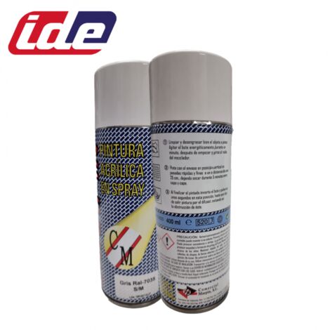 Peinture métallique RAL 7035 gris texturisé pour coffret Argenta
