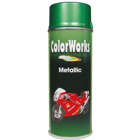 Peinture Métallisée Aérosol 400ml  Metal Vert