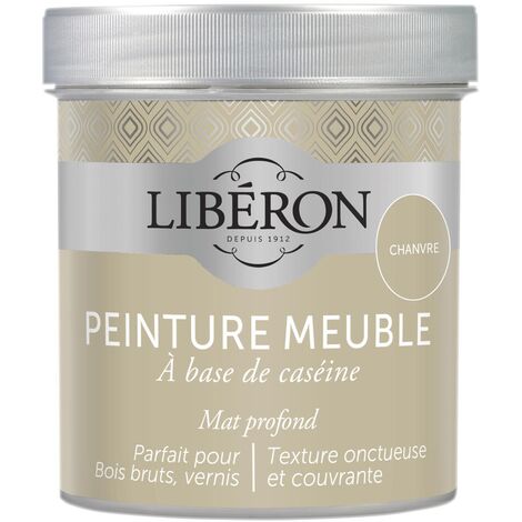 Peinture meuble à base de caséine LIBERON Chanvre mat 500 ML
