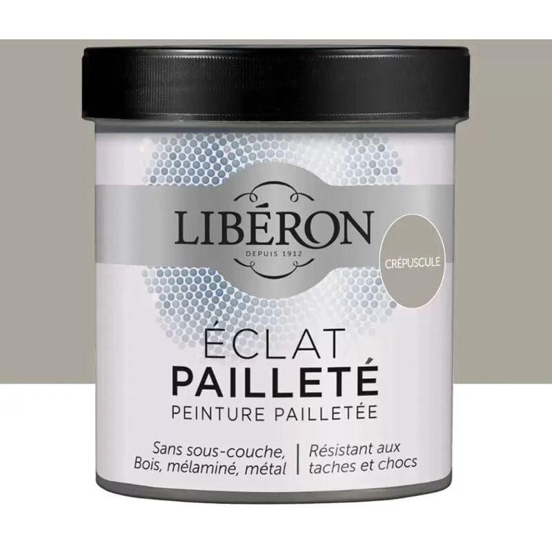 Liberon - Peinture meuble Eclat Pailleté Crépuscule 0,5 l