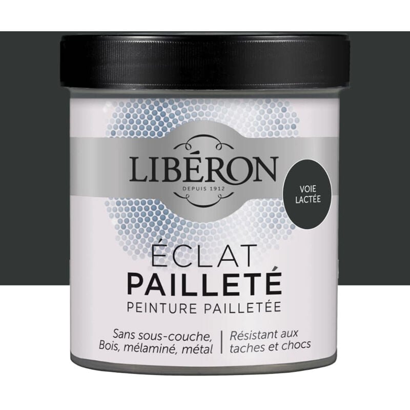 Liberon - Peinture meuble Eclat Pailleté Voie lactée 0,5 l