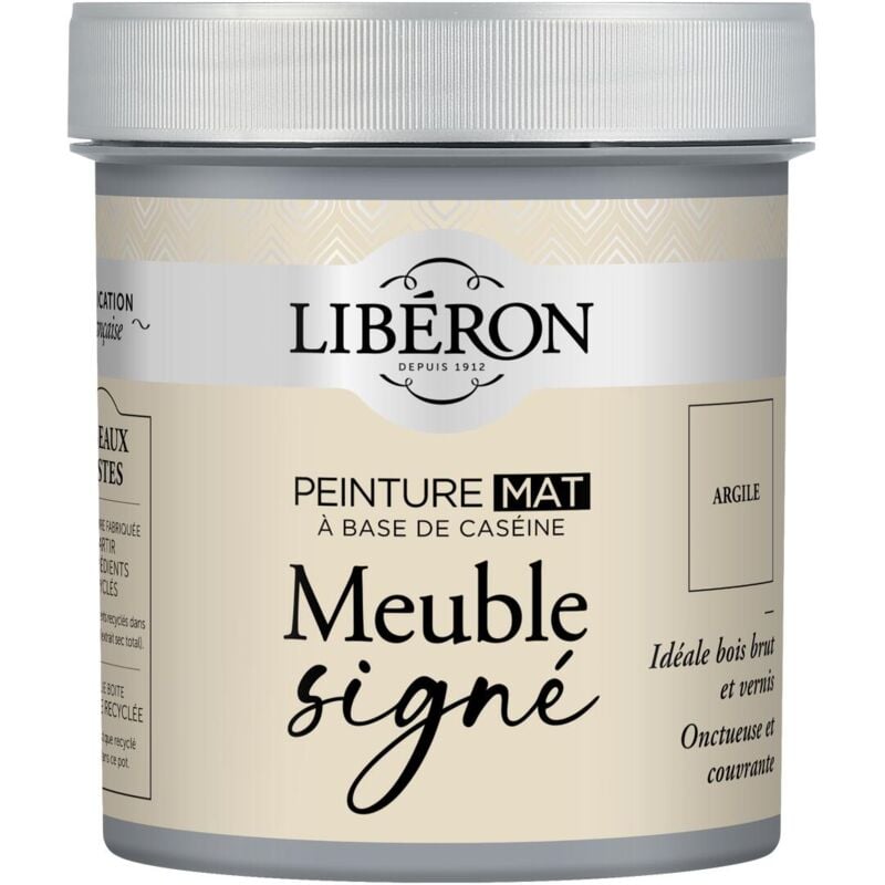 Liberon - Peinture meuble à base de caséine Argile mat 500 ml