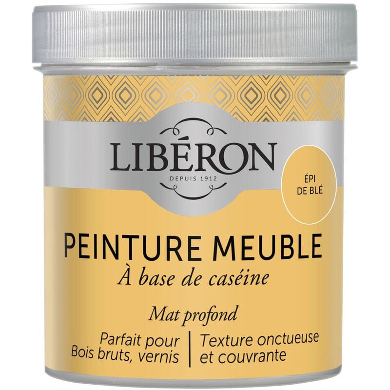 Liberon - Peinture meuble à base de caséine Épi de blé mat 500 ml