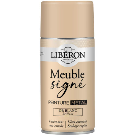 Peinture meuble LIBERON Or blanc brillant 300 ML