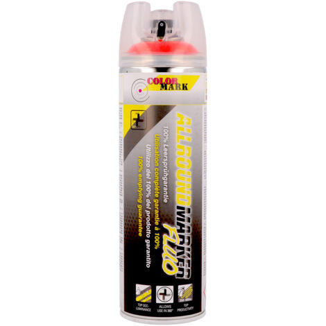 Peinture Motip Spotmarker Allround Rouge Fluo 500 Ml