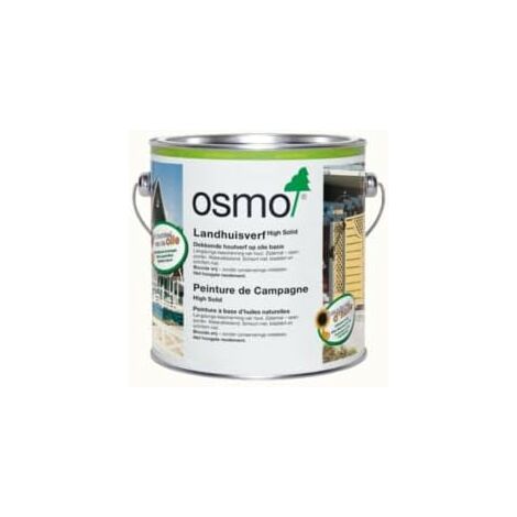 Peinture multisupports cuisine et salle de bain blanc 2101 – Finition élégante – Bidon 0.75L pour surfaces intérieures et extérieures – Osmo