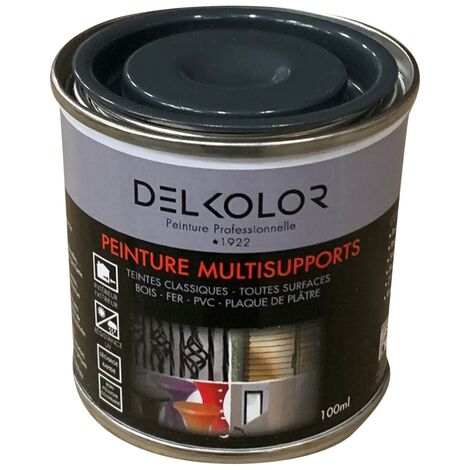 Peinture multisupports RAL 7016 Gris Moderne 100ml | Couleur: Gris anthracite RAL 7016