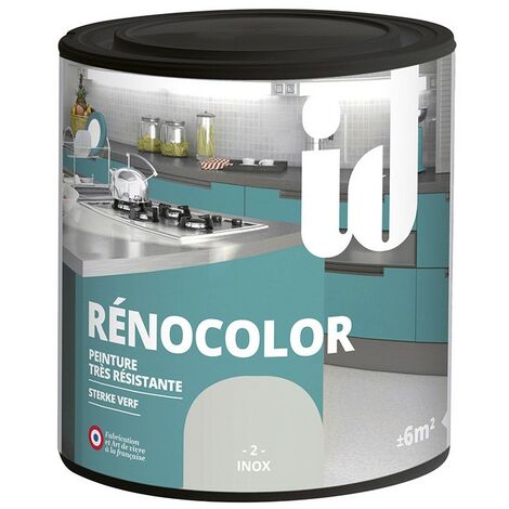 Peinture multisurface RENOCOLOR INOX 450ML - ID Paris - inox