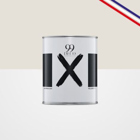 Peinture Mur Velours - Blanc Coton - Interieur - 1l