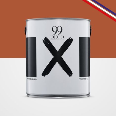 Peinture Mur Velours - Brique - Interieur - 2,5l