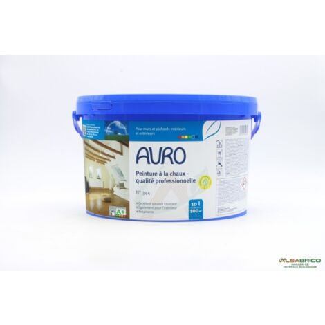 Peinture murale à la chaux n°344 AURO, Pot de 10L