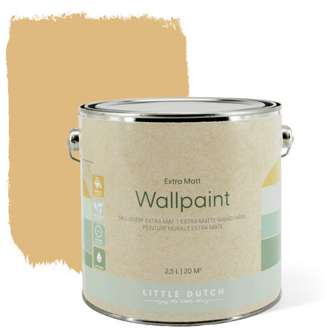 Peinture Murale Faded Ochre 2,5L Ocre - Jaune