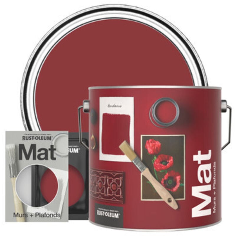 Peinture Murale Lessivable - Bordeaux