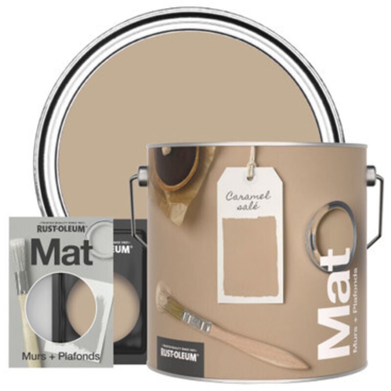 Peinture Murale Lessivable - Caramel Salé