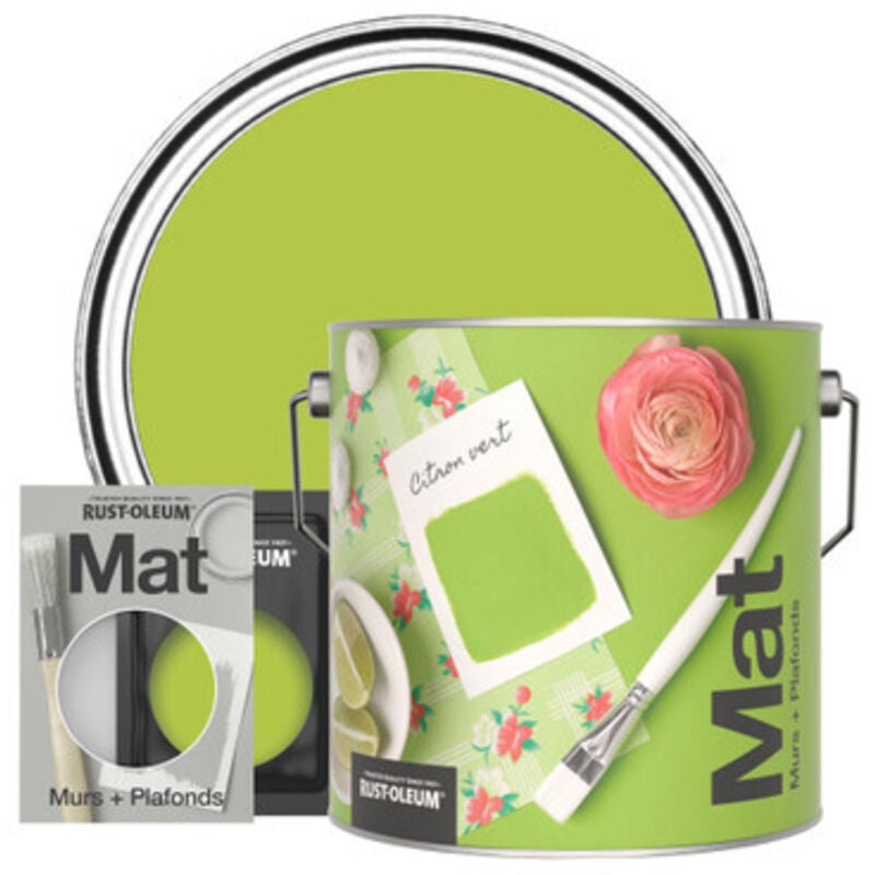 Peinture Murale Lessivable - Citron vert