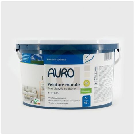 Peinture murale sans dioxyde de titane n°321-20 AURO,