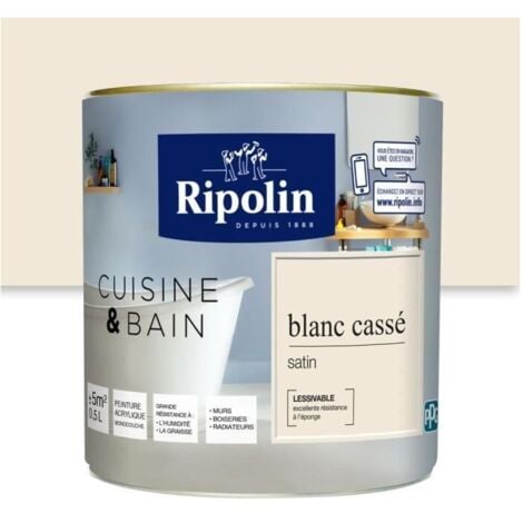 RIP.CUISINE BAIN SAT.0.5L BLANC (Vendu par 1)
