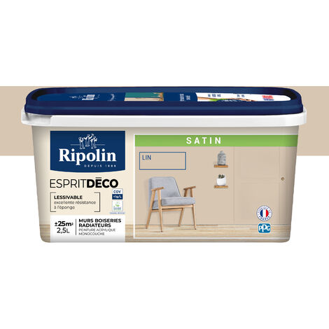 Peinture Couleur aspect Satin - Ripolin