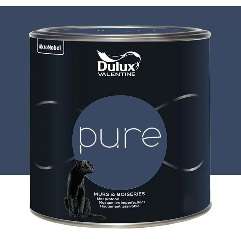 Peinture murs & boiseries Dulux Valentine Pure Bleu 2 l