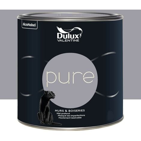 Peinture murs & boiseries Dulux Valentine Pure Mauve 0,5 L - Mauve