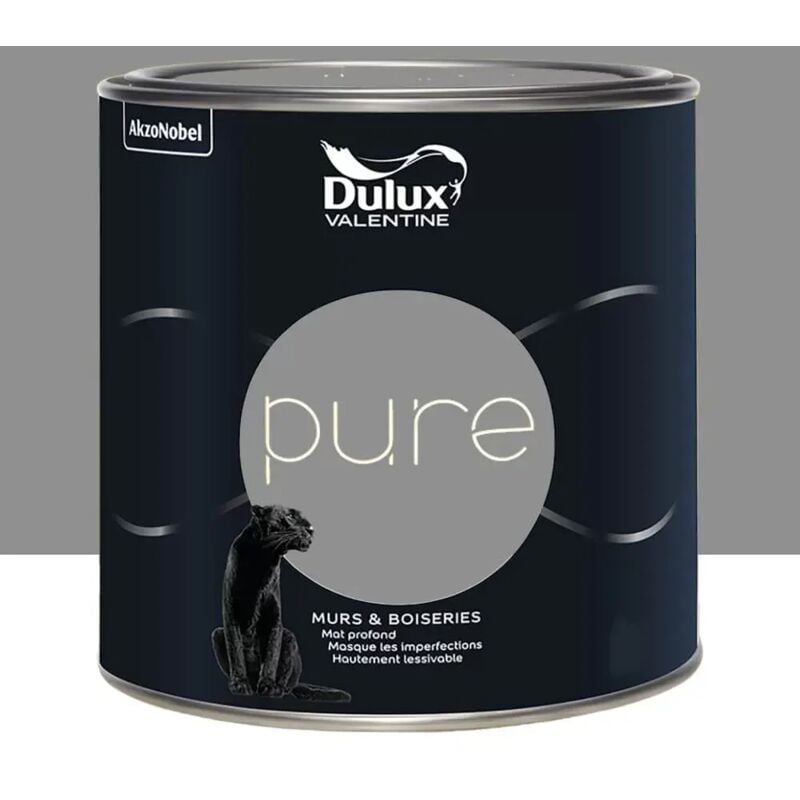 Peinture murs & boiseries Dulux Valentine Pure Métal 2 L